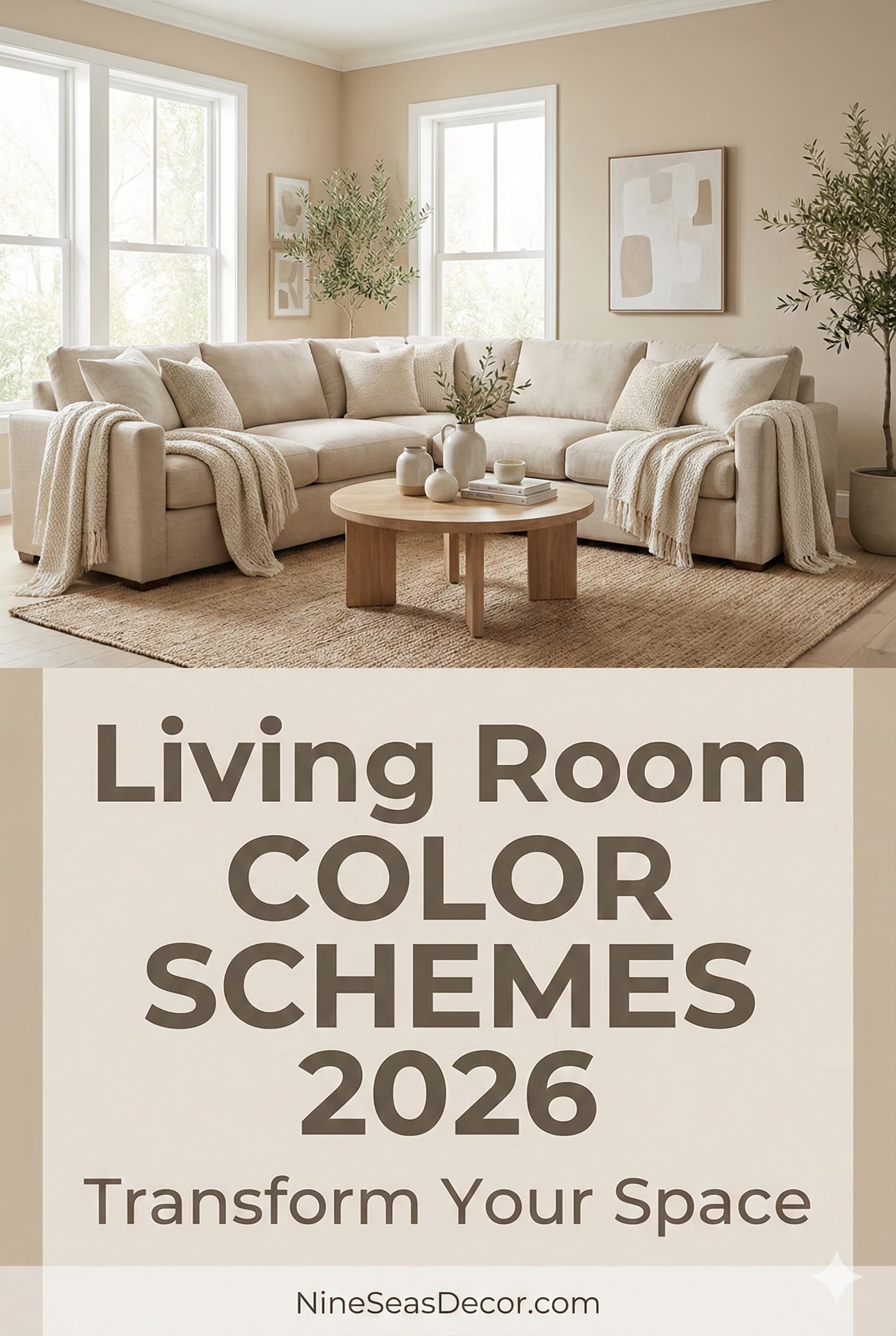 Living Room Color Schemes 2026
